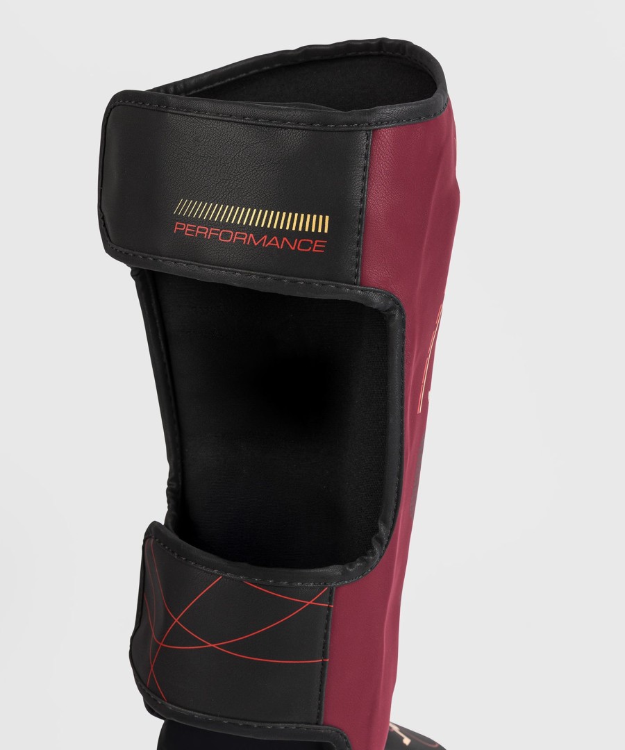 venum tactical xt säärisuojat - mustaviininpunainenkulta