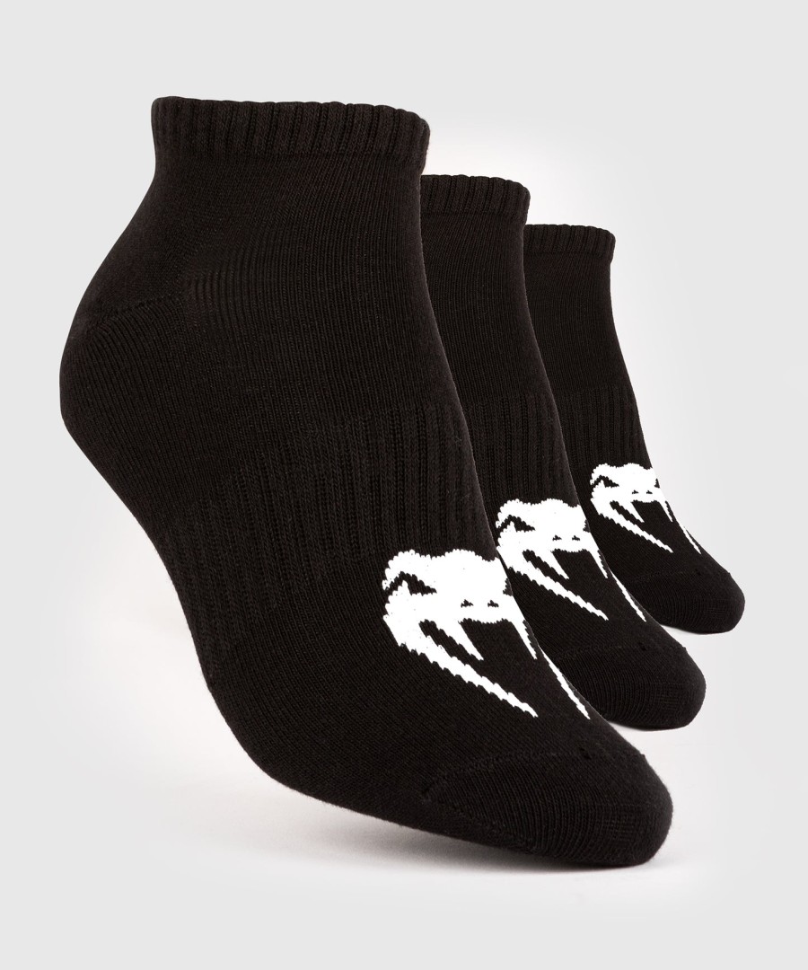 venum classic footlet -sukat - 3 kpl setti - mustavalkoinen