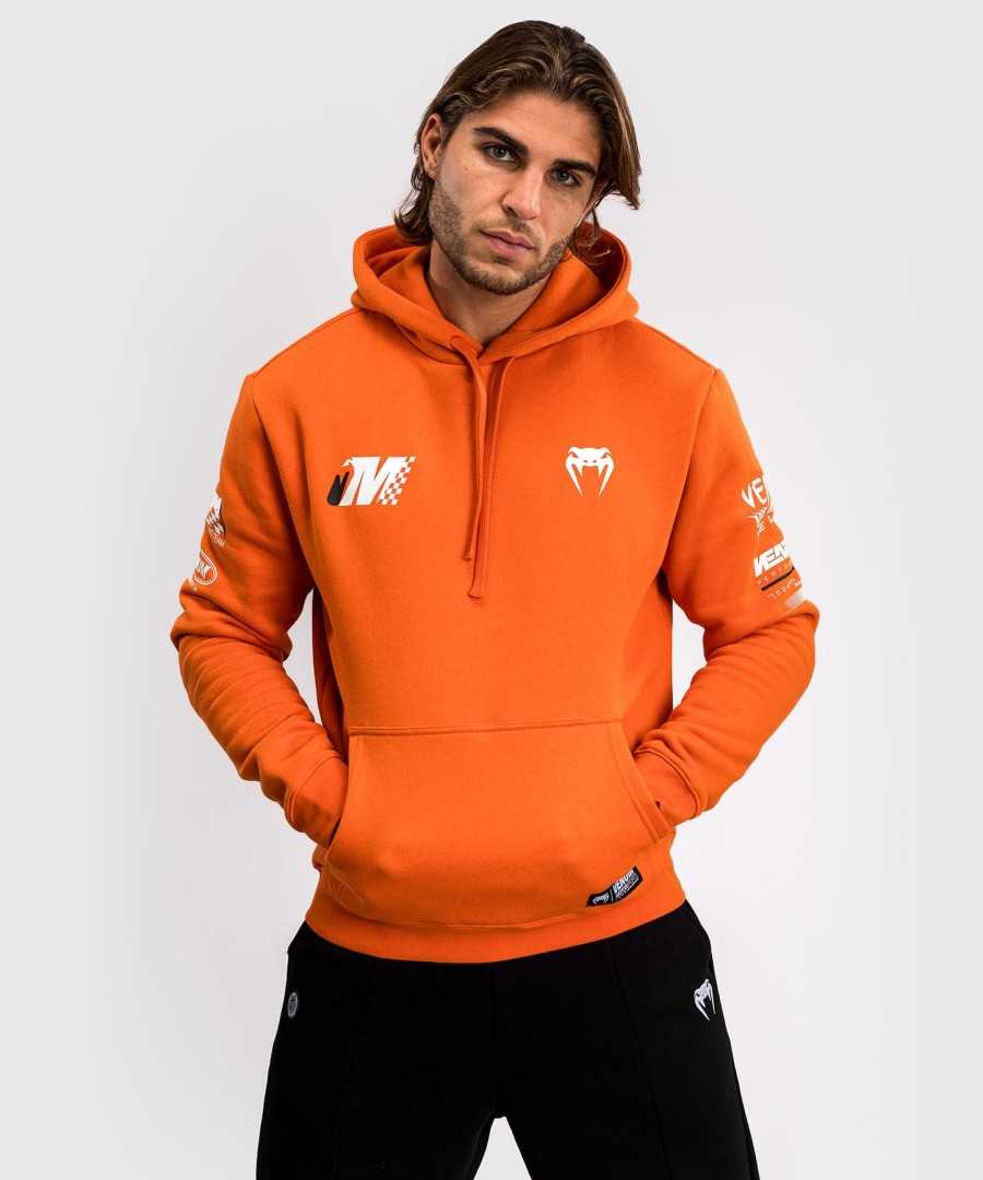 venum motorsport huppari - mandariini