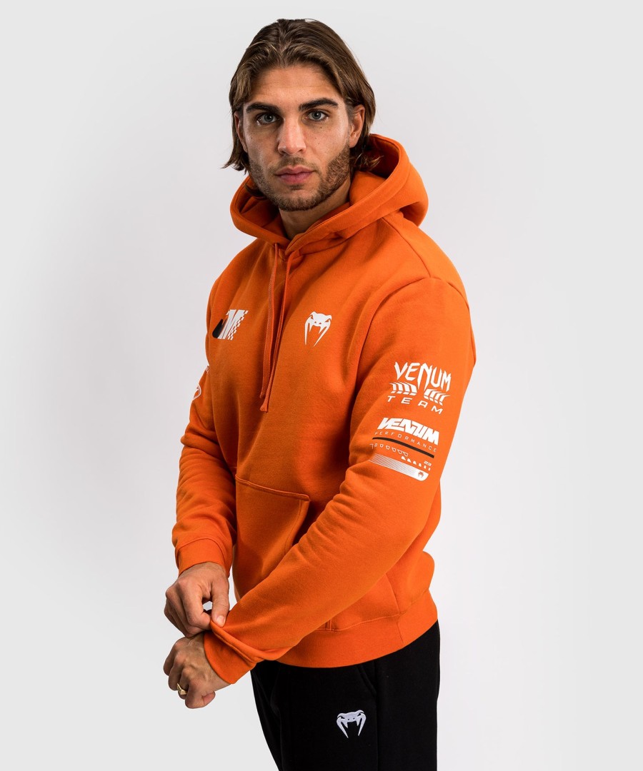 venum motorsport huppari - mandariini