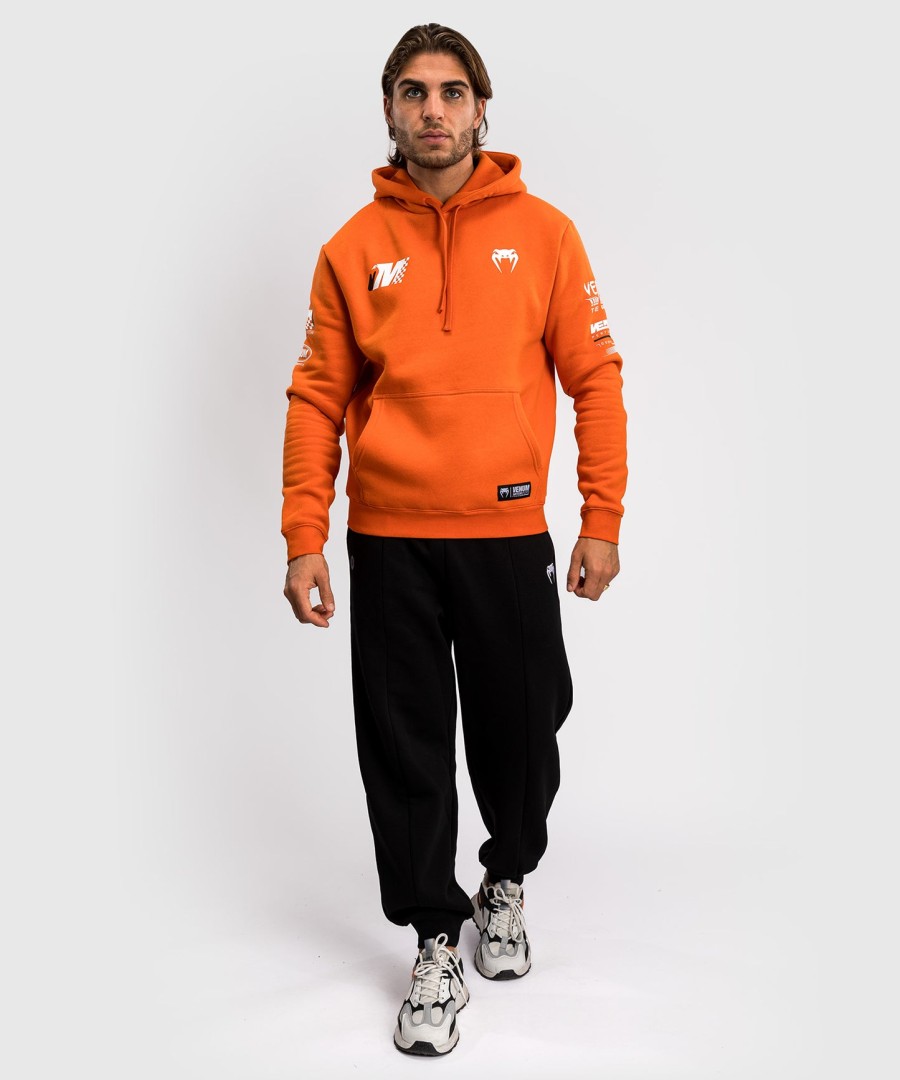 venum motorsport huppari - mandariini