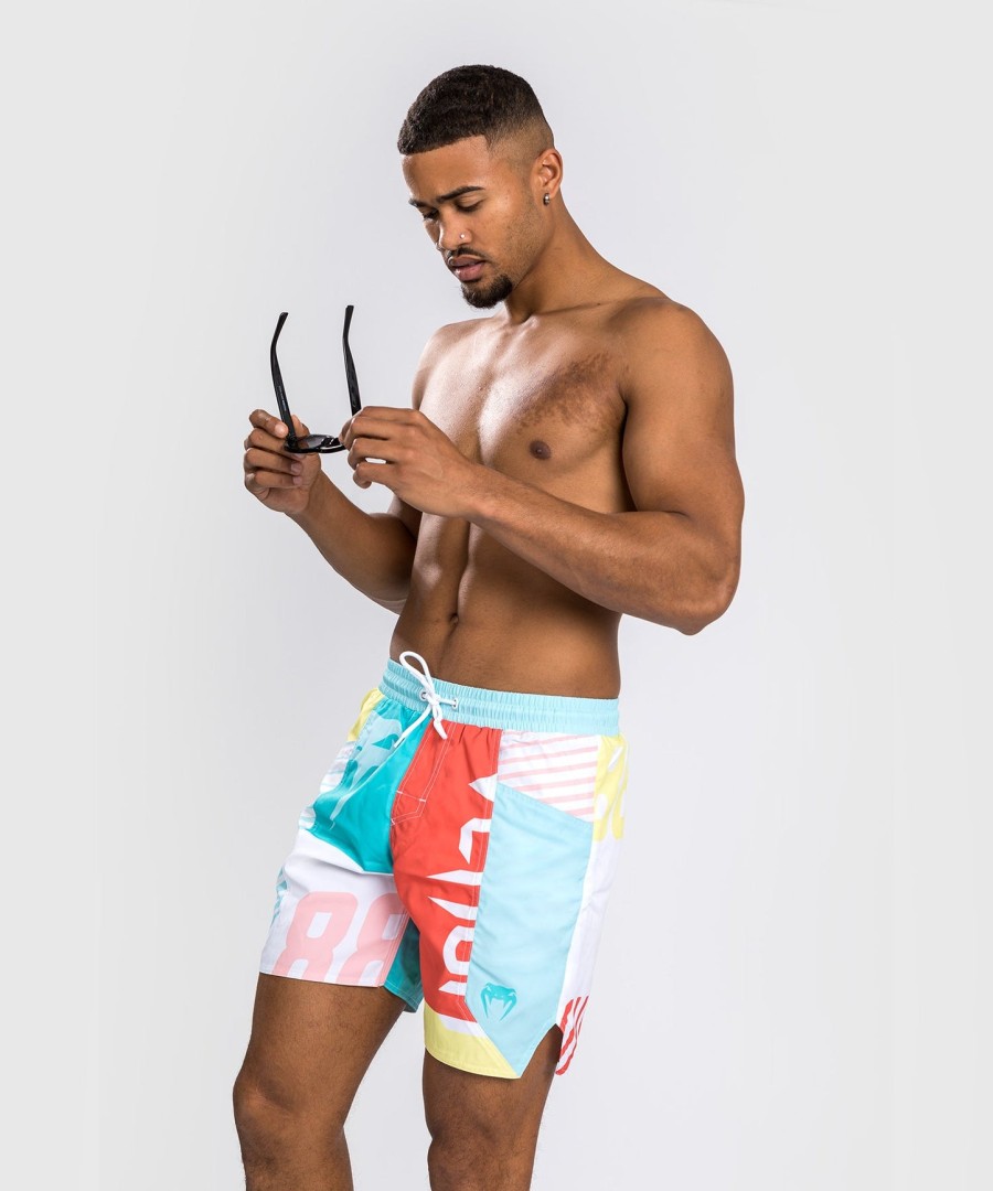 venum summer 88 surffishortsit - kirkkaansininenliekinpunainen