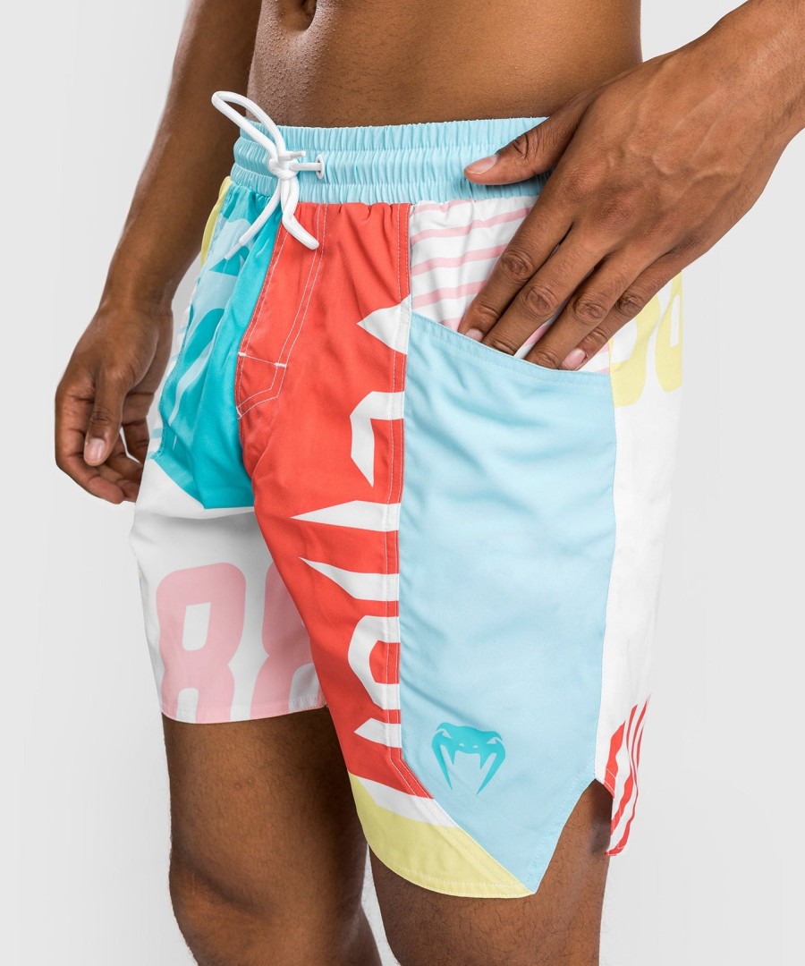 venum summer 88 surffishortsit - kirkkaansininenliekinpunainen