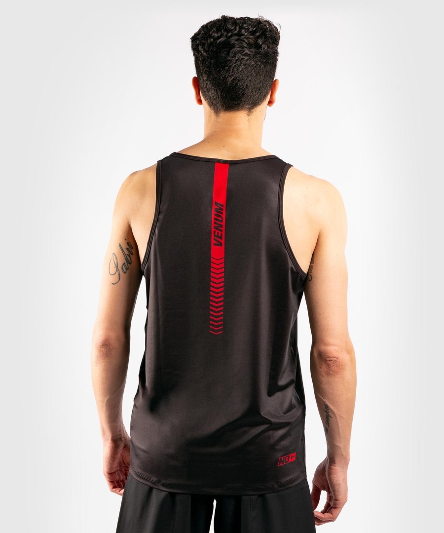 venum nogi 3.0 dry tech -hihainen paita - mustapunainen