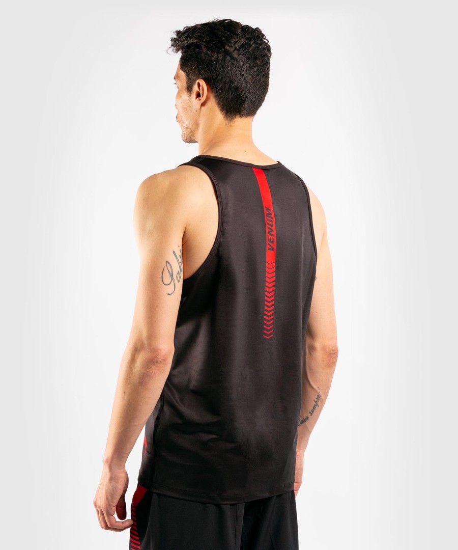 venum nogi 3.0 dry tech -hihainen paita - mustapunainen
