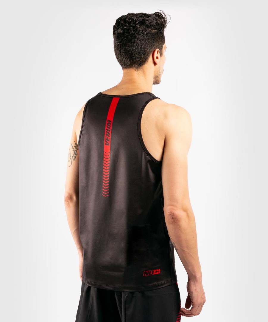 venum nogi 3.0 dry tech -hihainen paita - mustapunainen