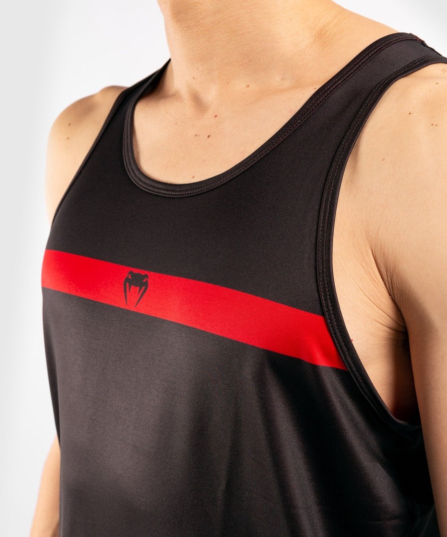 venum nogi 3.0 dry tech -hihainen paita - mustapunainen