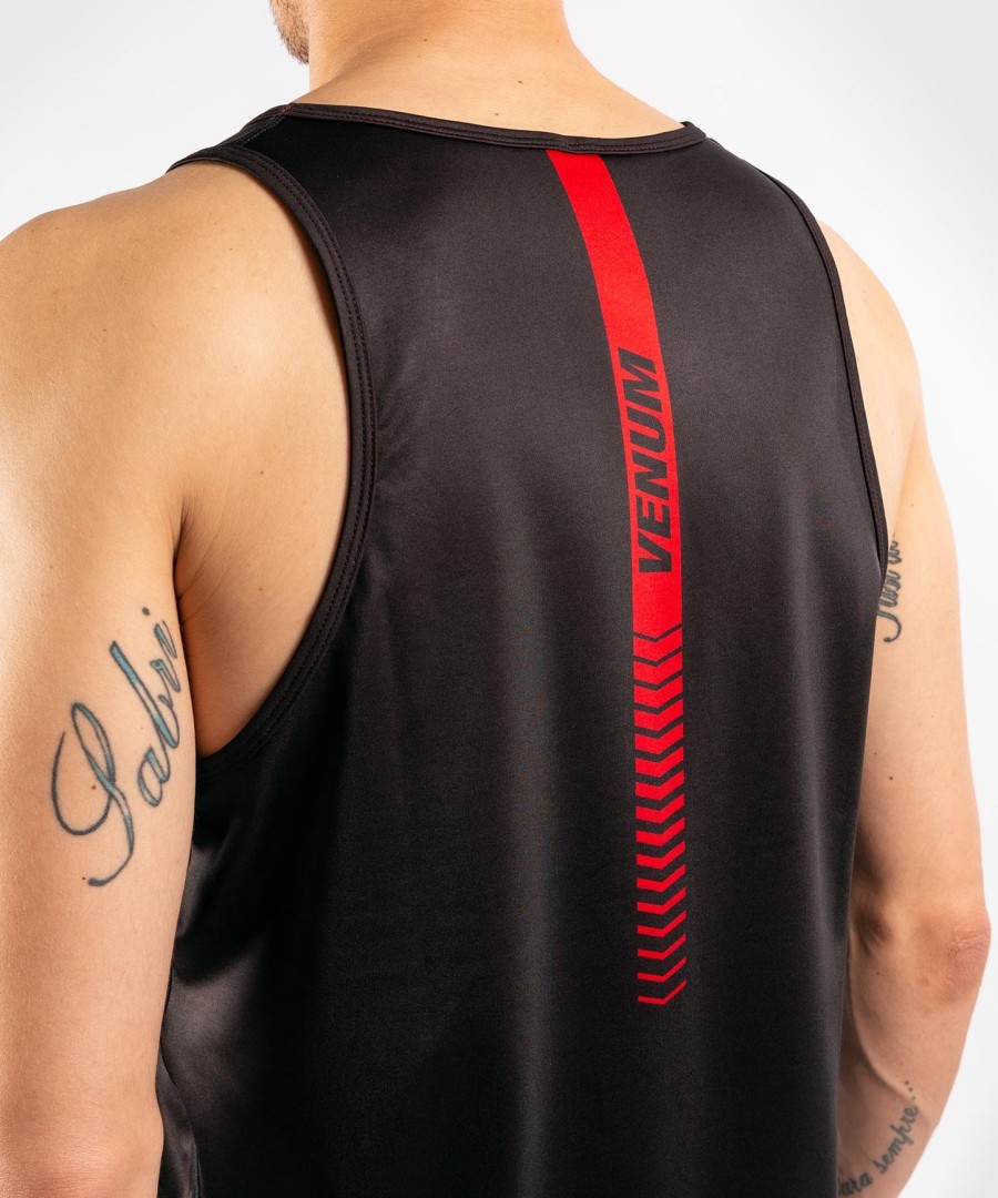 venum nogi 3.0 dry tech -hihainen paita - mustapunainen