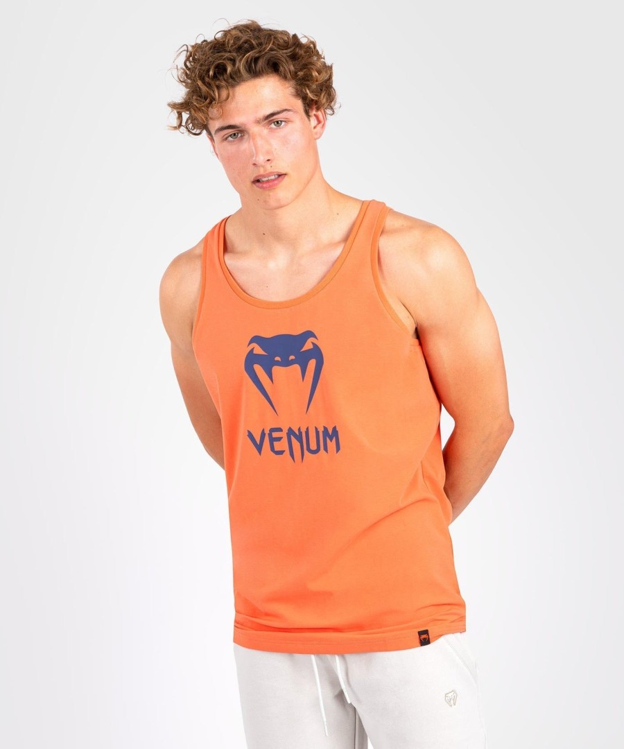 venum classic -hihainen paita - oranssitummansininen