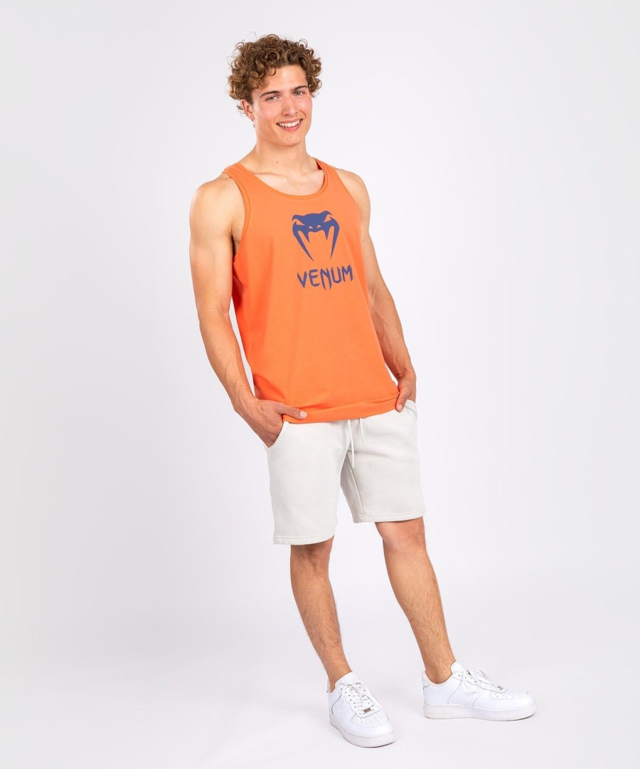 venum classic -hihainen paita - oranssitummansininen