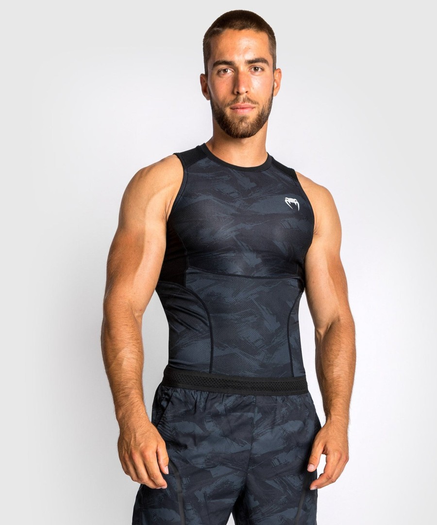 venum electron 3.0 rashguard - hihaton - musta