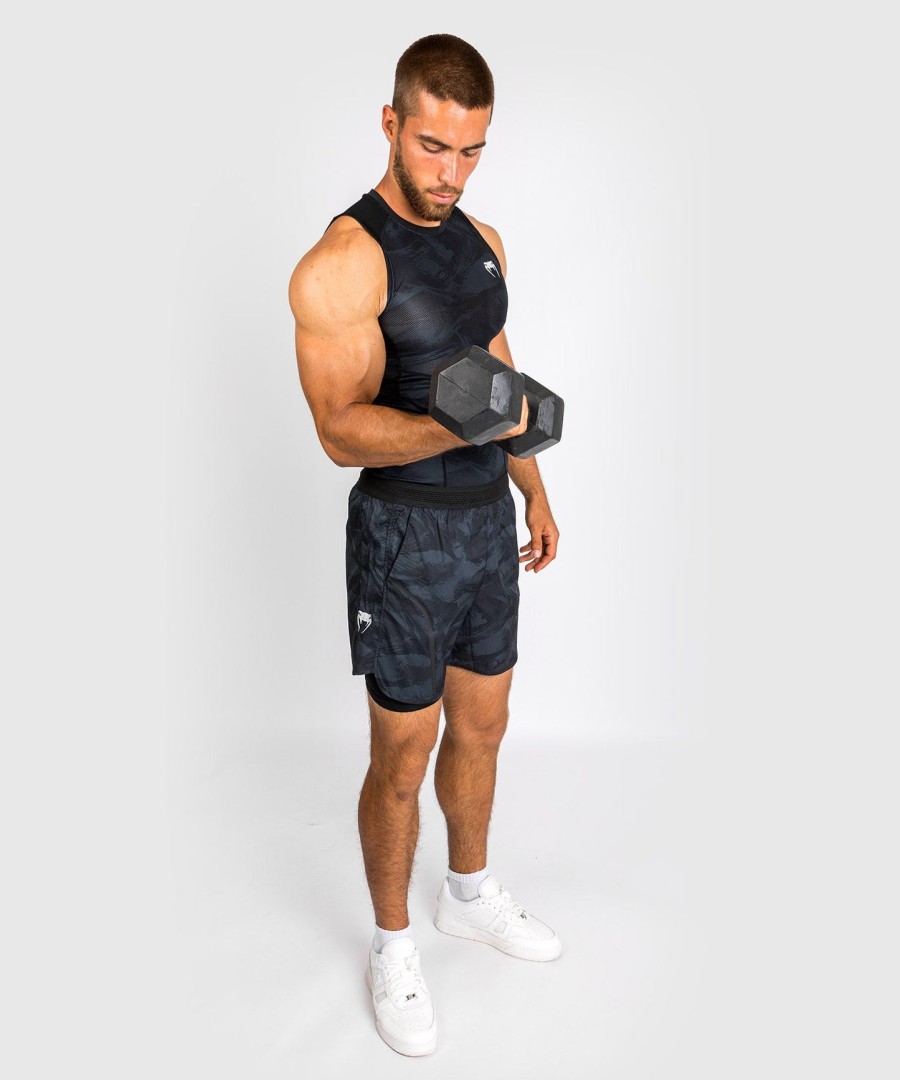 venum electron 3.0 rashguard - hihaton - musta