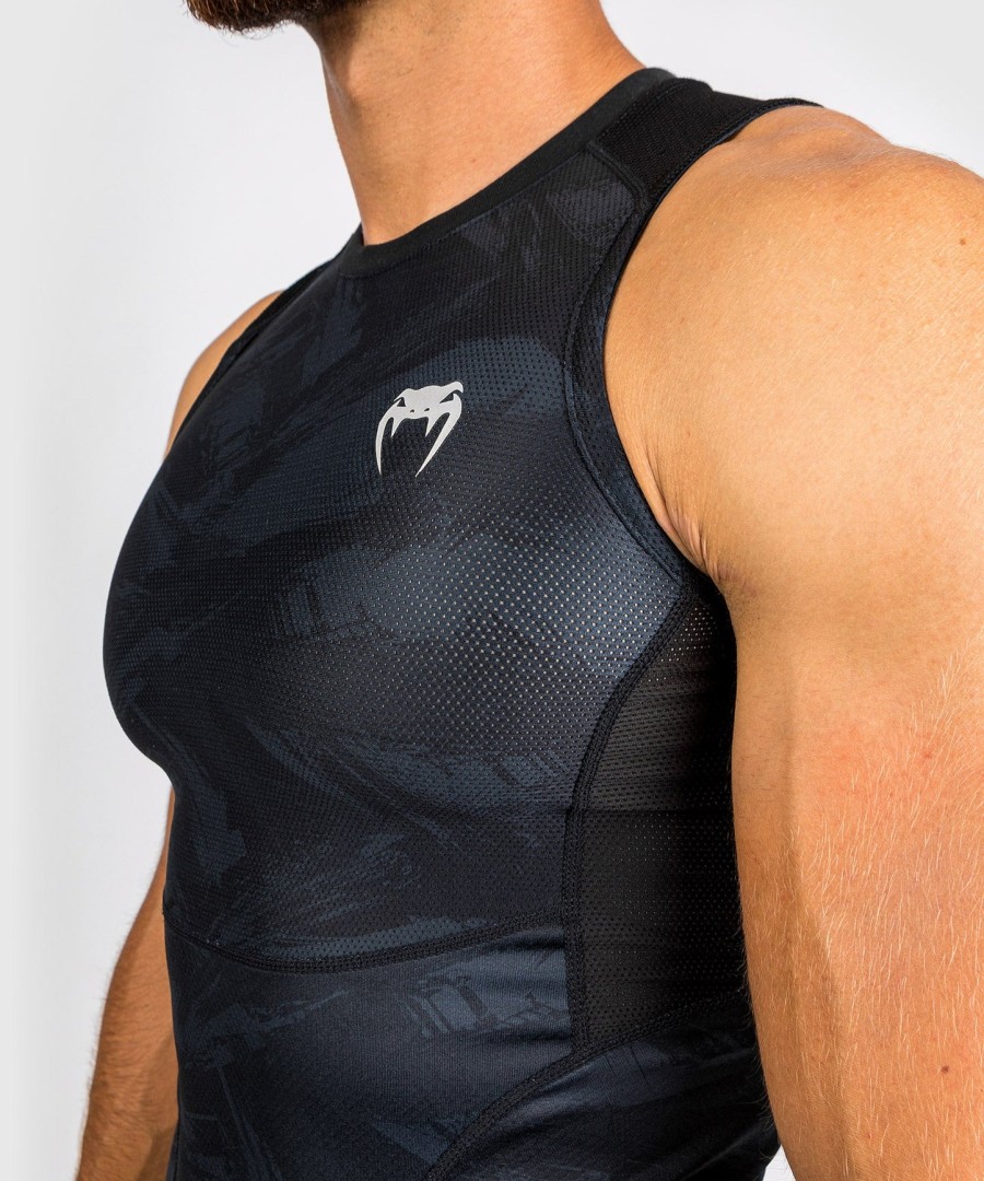 venum electron 3.0 rashguard - hihaton - musta