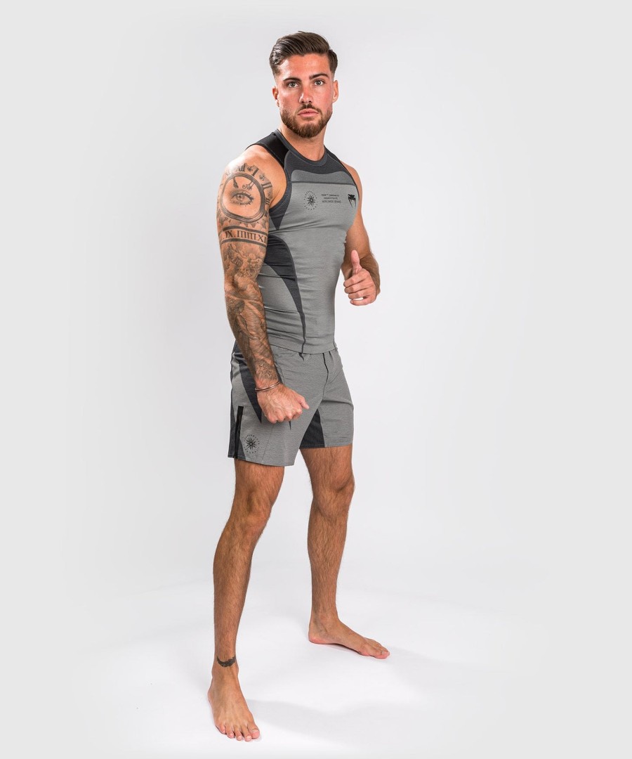 venum stone rashguard hihaton - mineraalinvihreä
