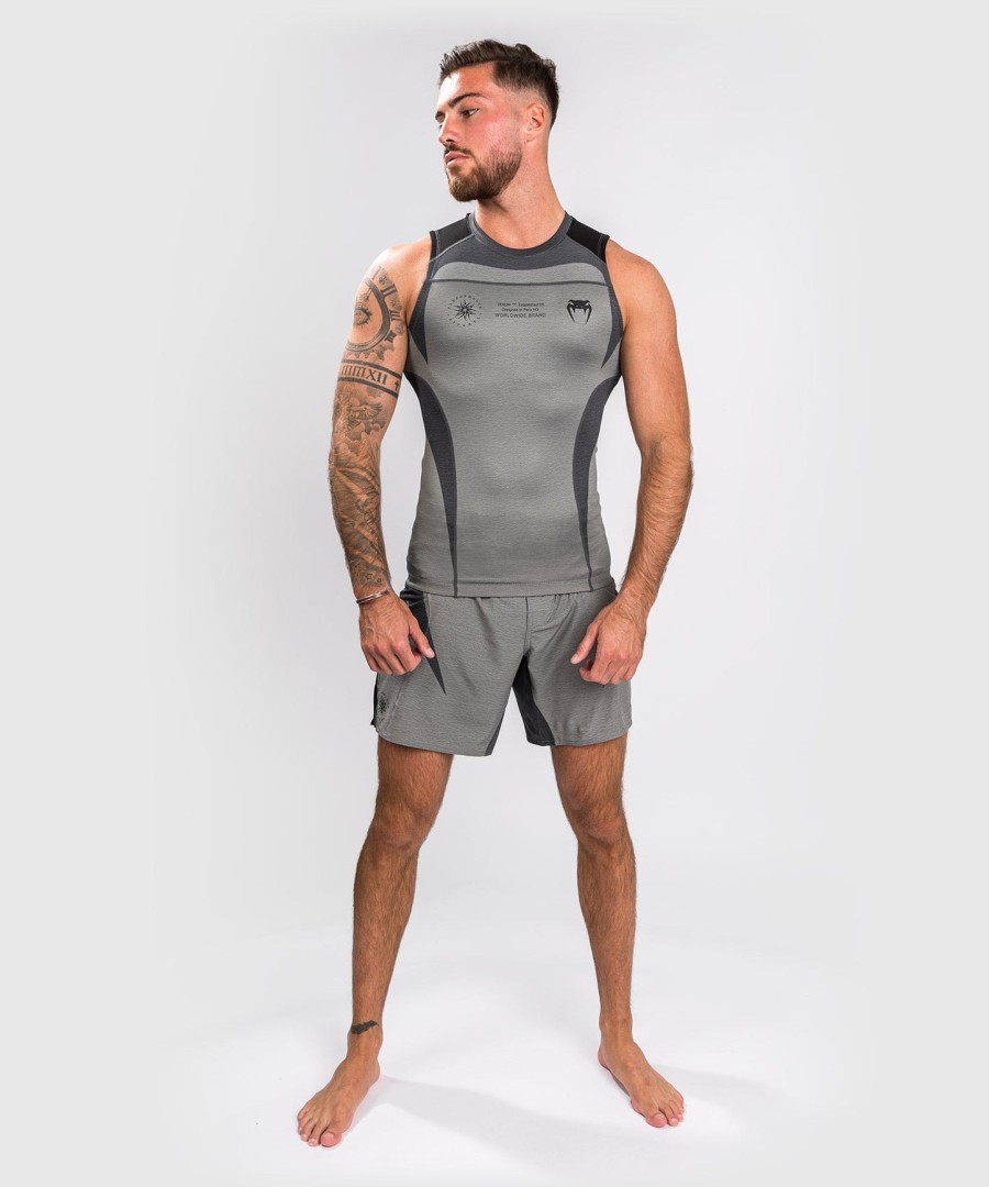 venum stone rashguard hihaton - mineraalinvihreä