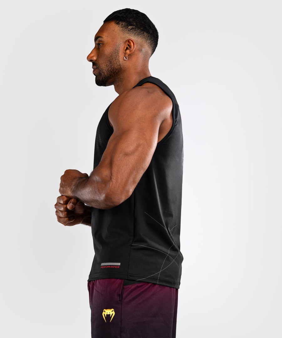 venum tactical xt miesten dry-tech tank top - mustapunainen