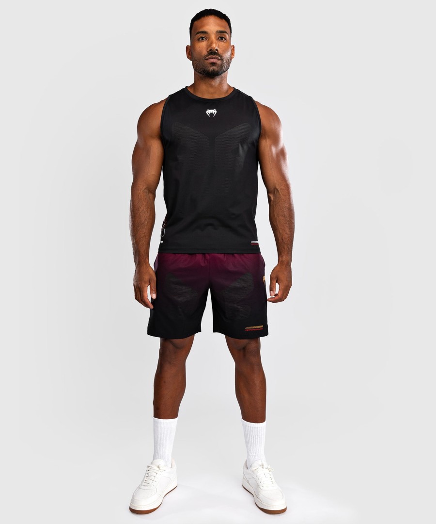 venum tactical xt miesten dry-tech tank top - mustapunainen