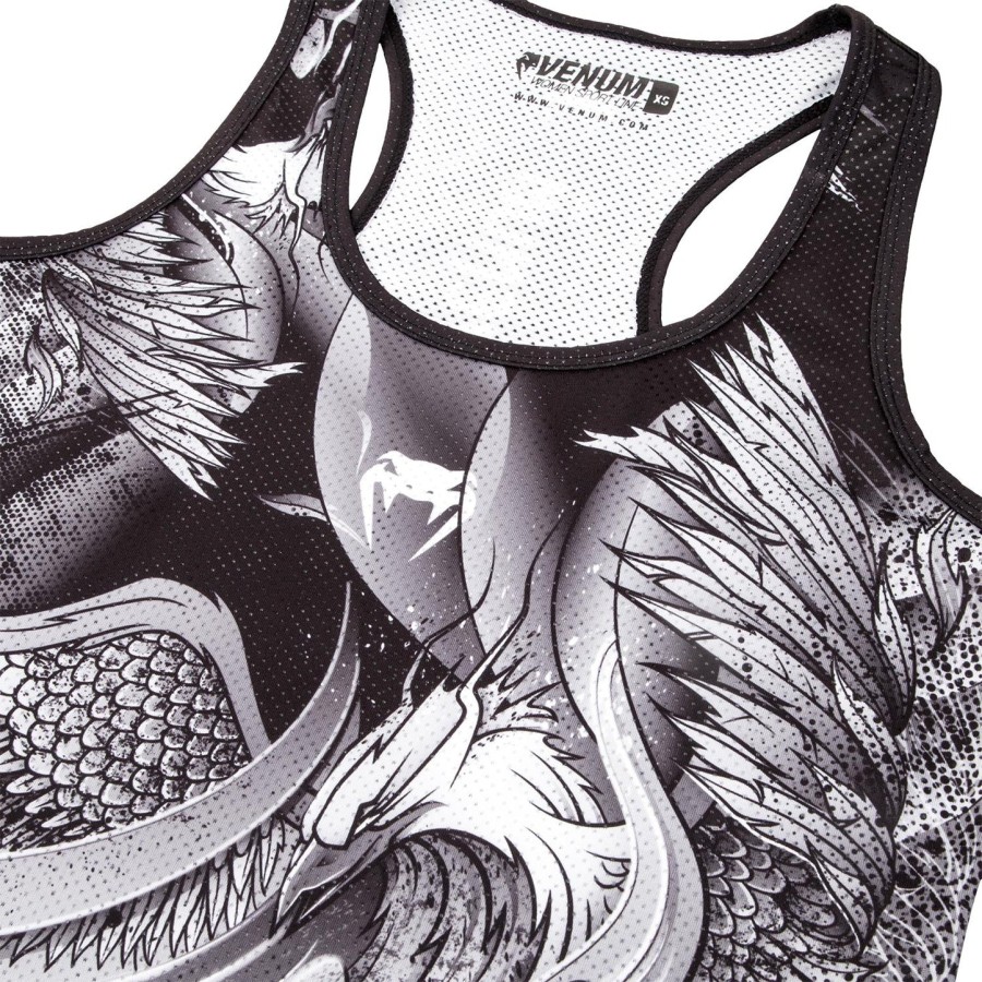 venum phoenix -hihainen paita - mustavalkoinen - naisille
