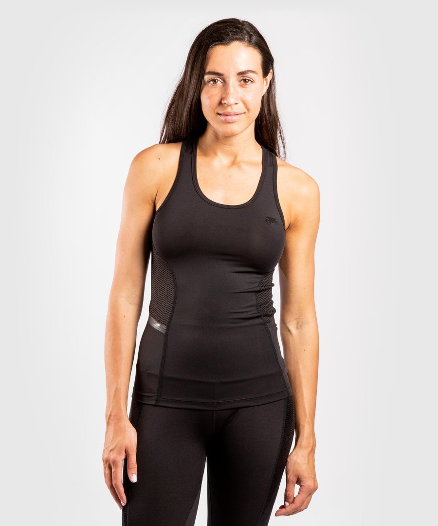 venum g-fit dry-tech -hihainen paita - naisille - mustamusta