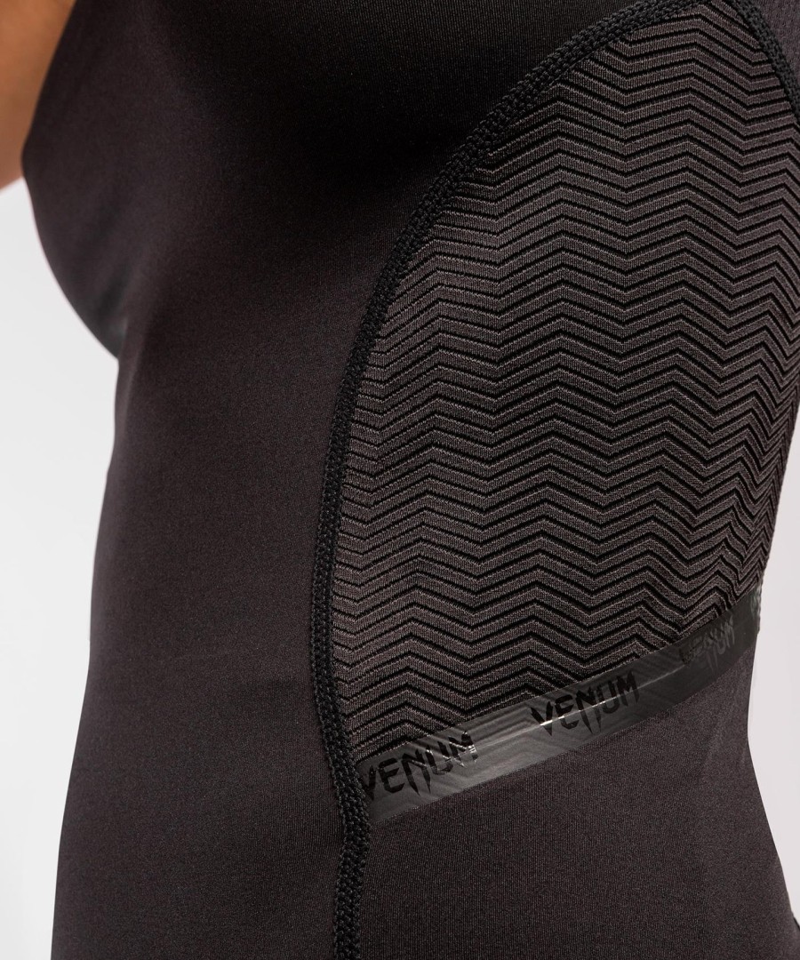 venum g-fit dry-tech -hihainen paita - naisille - mustamusta