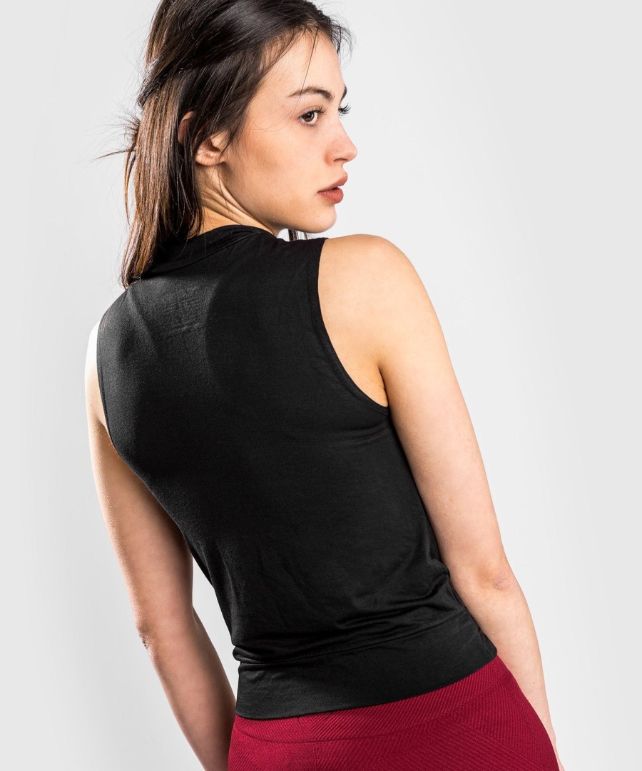venum glow -hihaton paita - naisille - musta