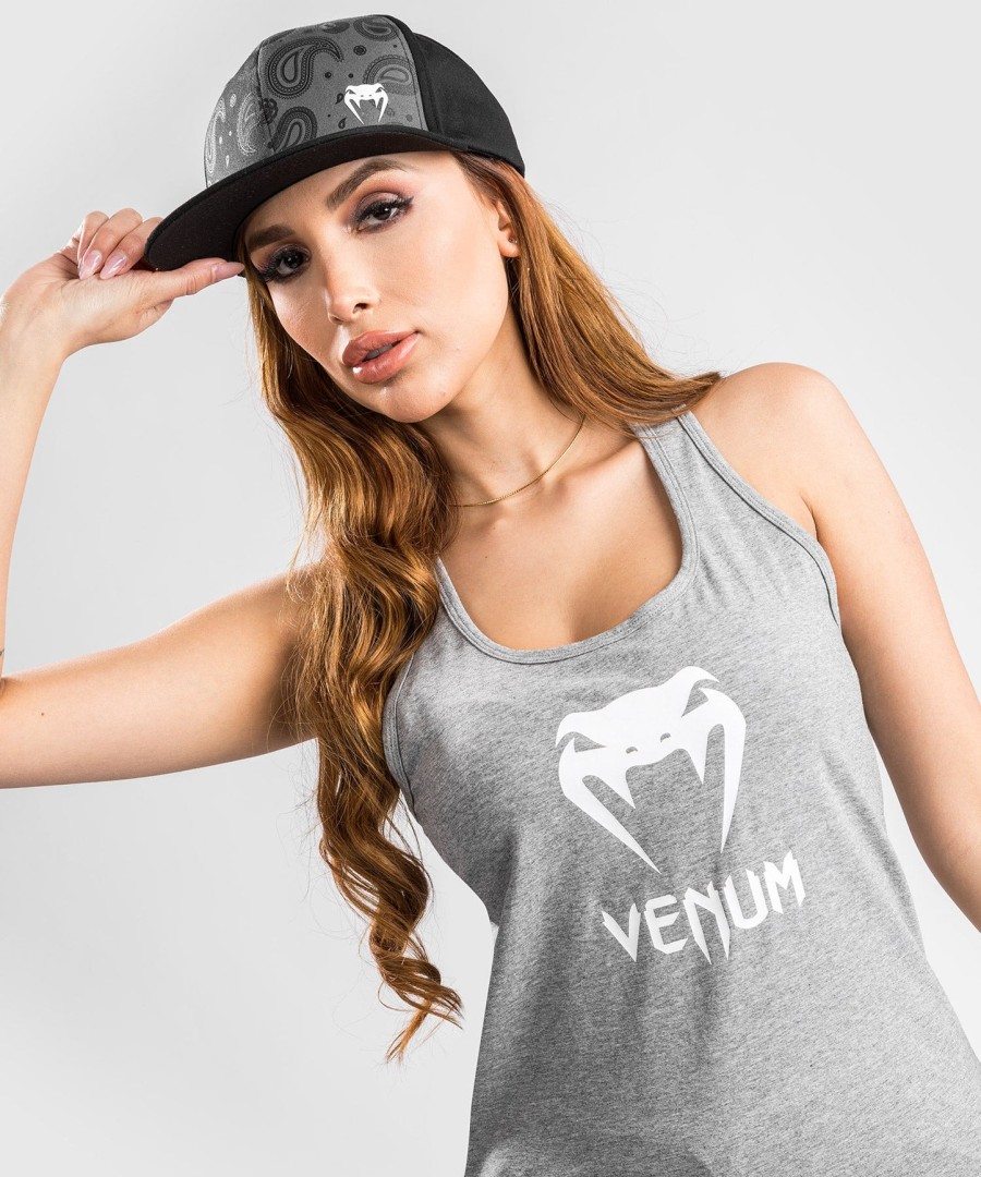 venum classic -hihaton paita - naisille - vaalean harmaa