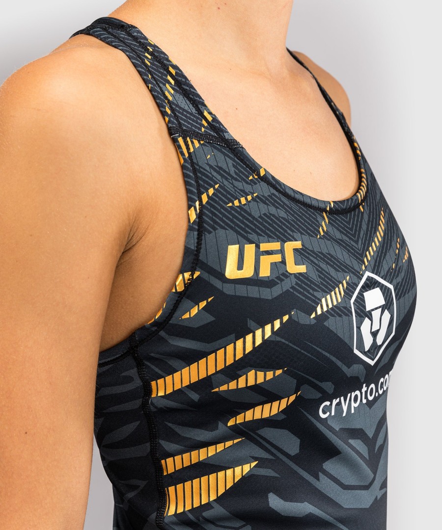 ufc fusion by venum authentic fight night naisten t-paita shelf bra - champion
