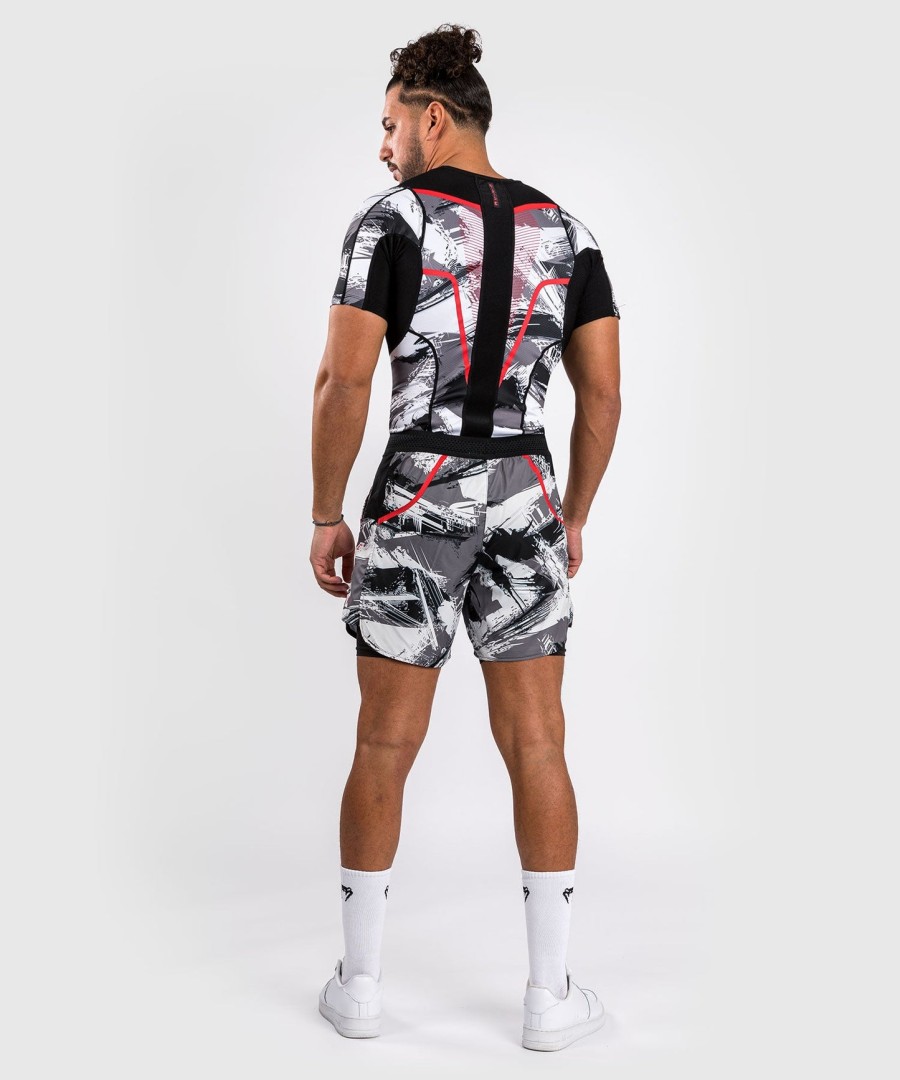 venum electron 3.0 treenishortsit - harmaapunainen