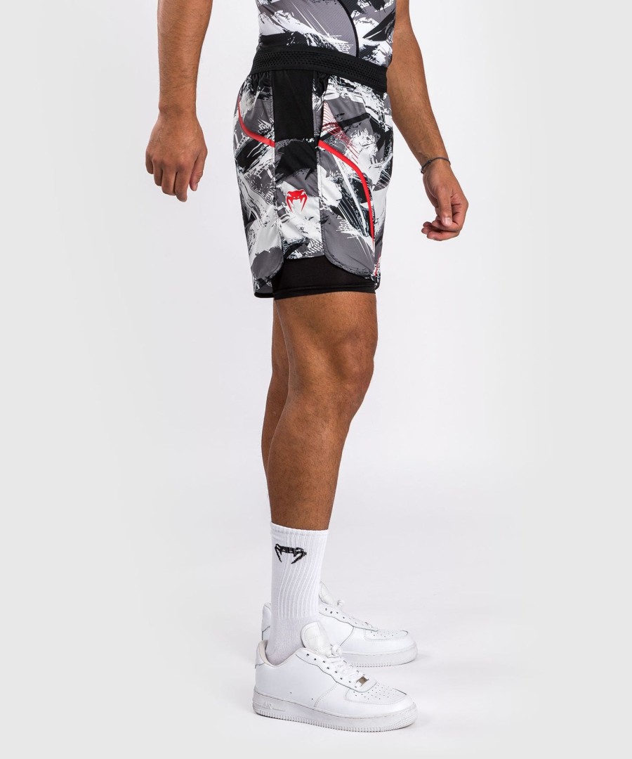 venum electron 3.0 treenishortsit - harmaapunainen