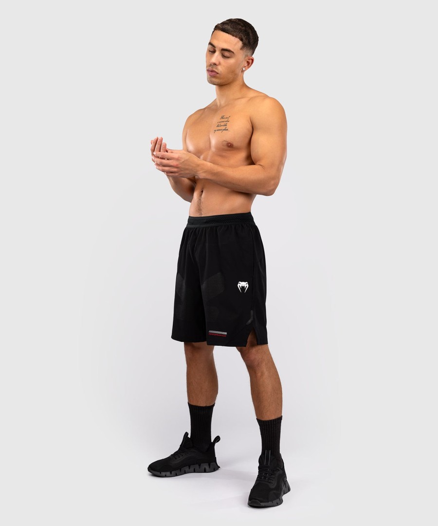 venum tactical xt -harjoitusshortsit - mustapunainen