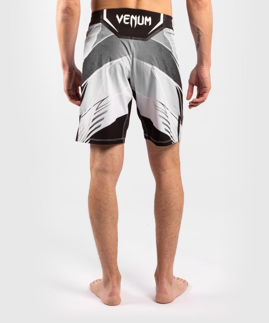 ufc venum authentic fight night miesten shortsit - pitkä lesti - valkoinen