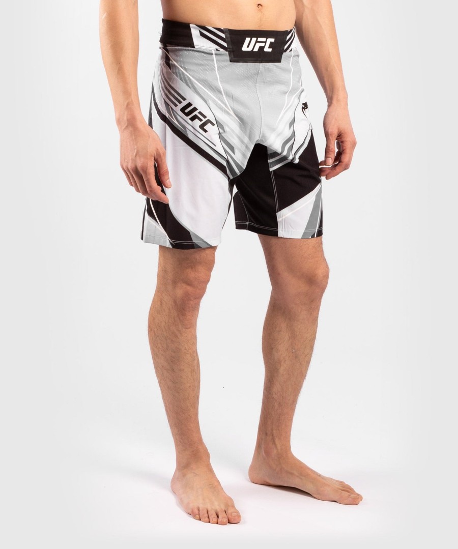 ufc venum authentic fight night miesten shortsit - pitkä lesti - valkoinen