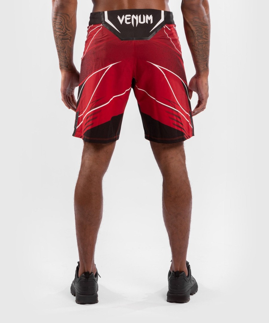 ufc venum authentic fight night miesten shortsit - pitkä lesti - punainen