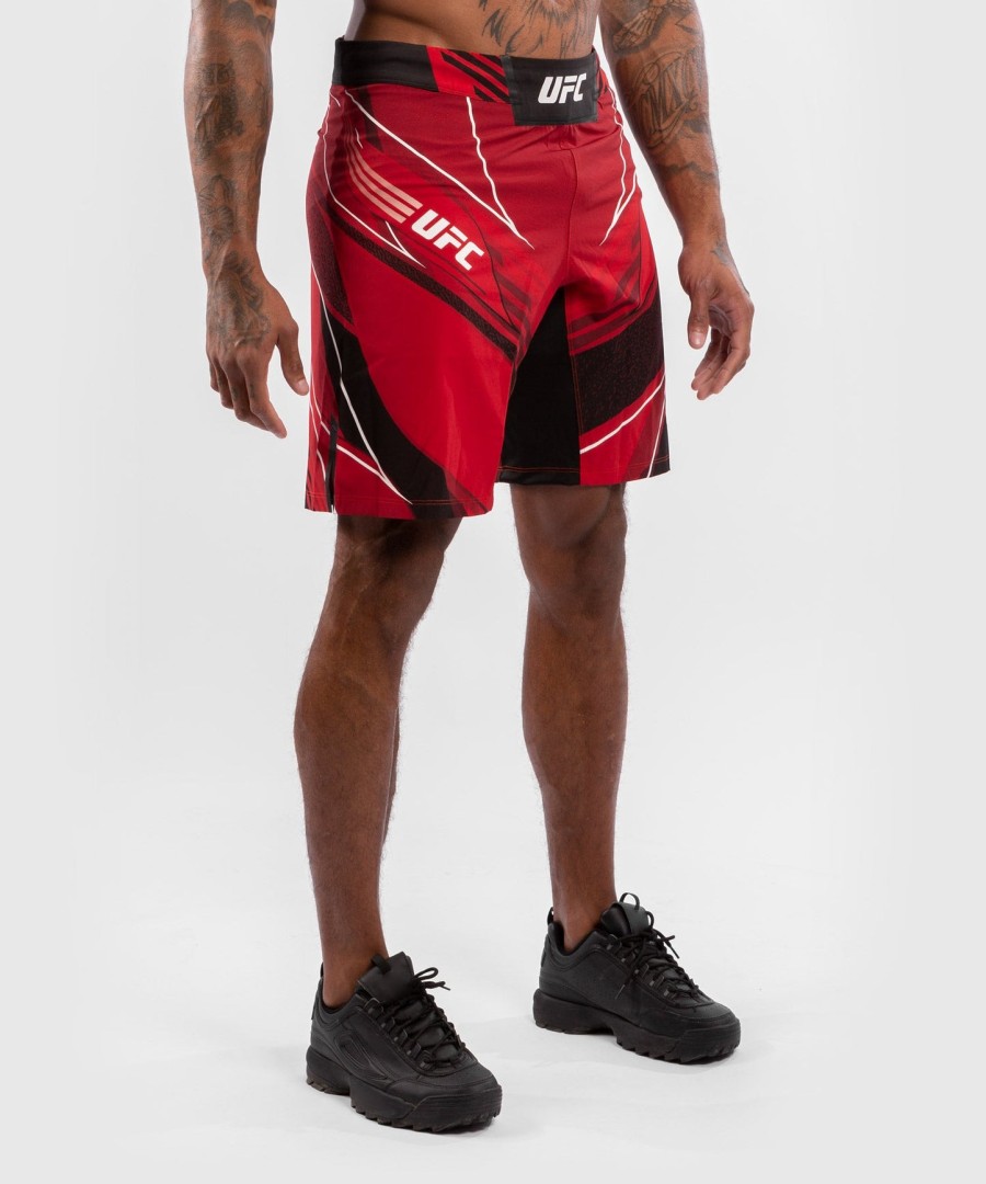 ufc venum authentic fight night miesten shortsit - pitkä lesti - punainen
