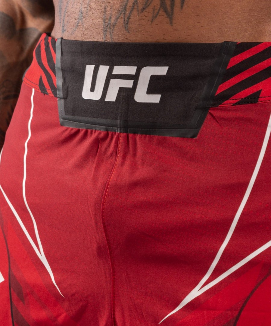 ufc venum authentic fight night miesten shortsit - pitkä lesti - punainen