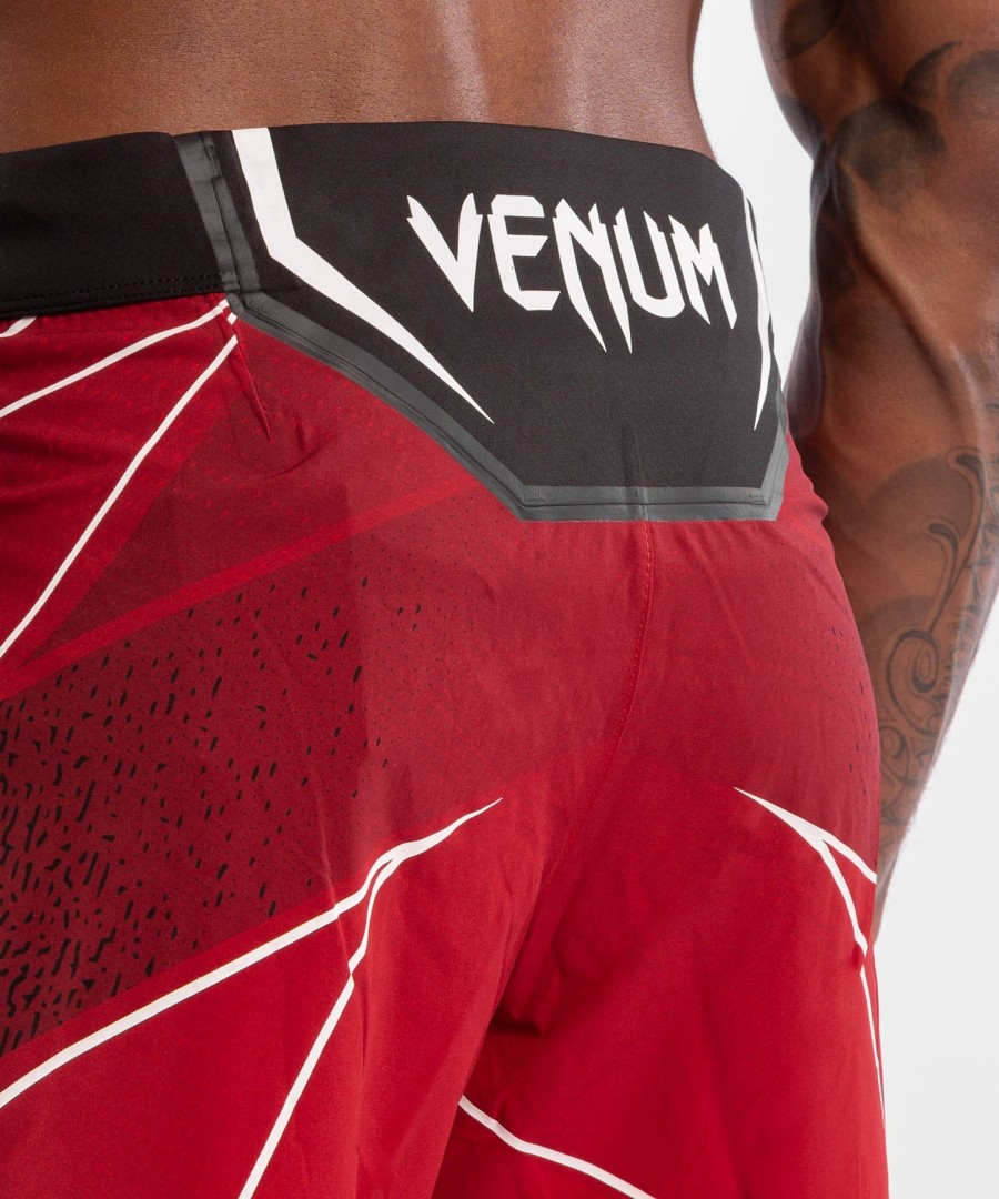 ufc venum authentic fight night miesten shortsit - pitkä lesti - punainen