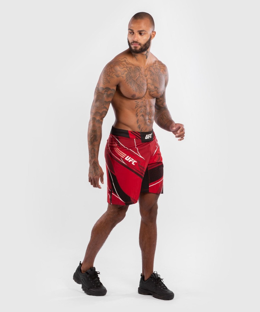 ufc venum authentic fight night miesten shortsit - pitkä lesti - punainen