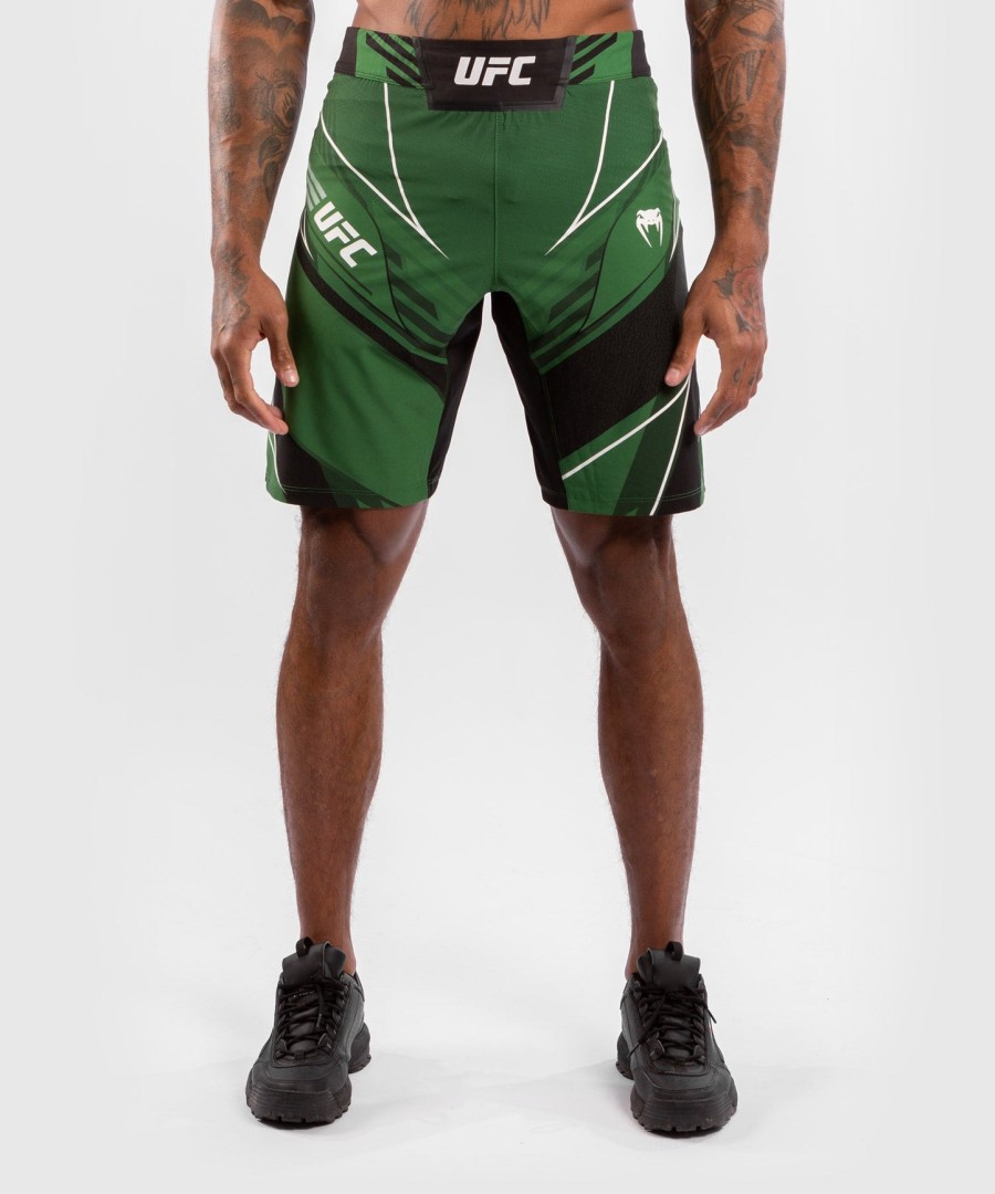 ufc venum authentic fight night miesten shortsit - pitkä lesti - vihreä