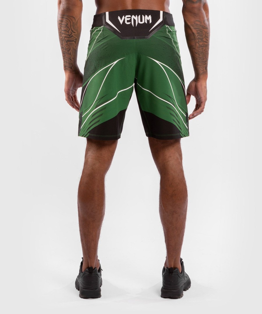 ufc venum authentic fight night miesten shortsit - pitkä lesti - vihreä