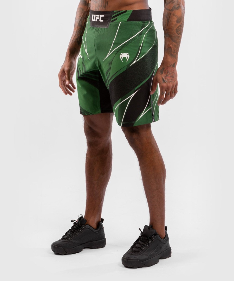 ufc venum authentic fight night miesten shortsit - pitkä lesti - vihreä