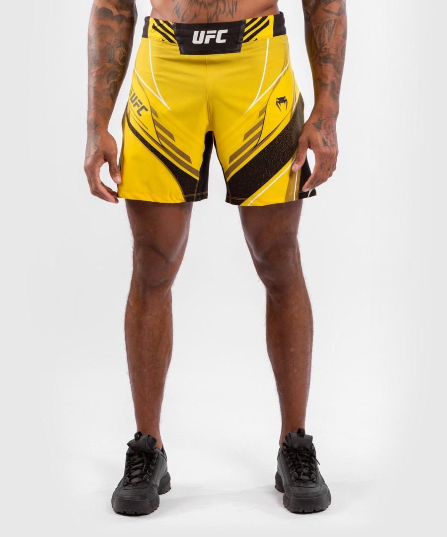 ufc venum authentic fight night miesten gladiator shortsit - keltainen