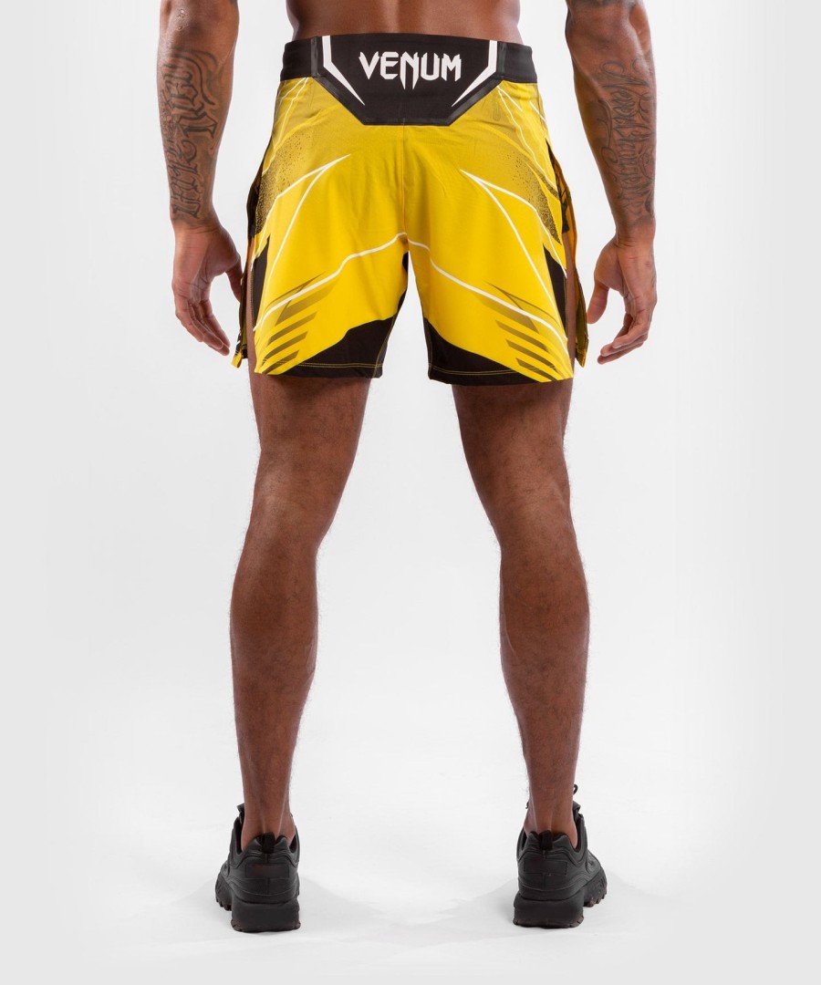 ufc venum authentic fight night miesten gladiator shortsit - keltainen