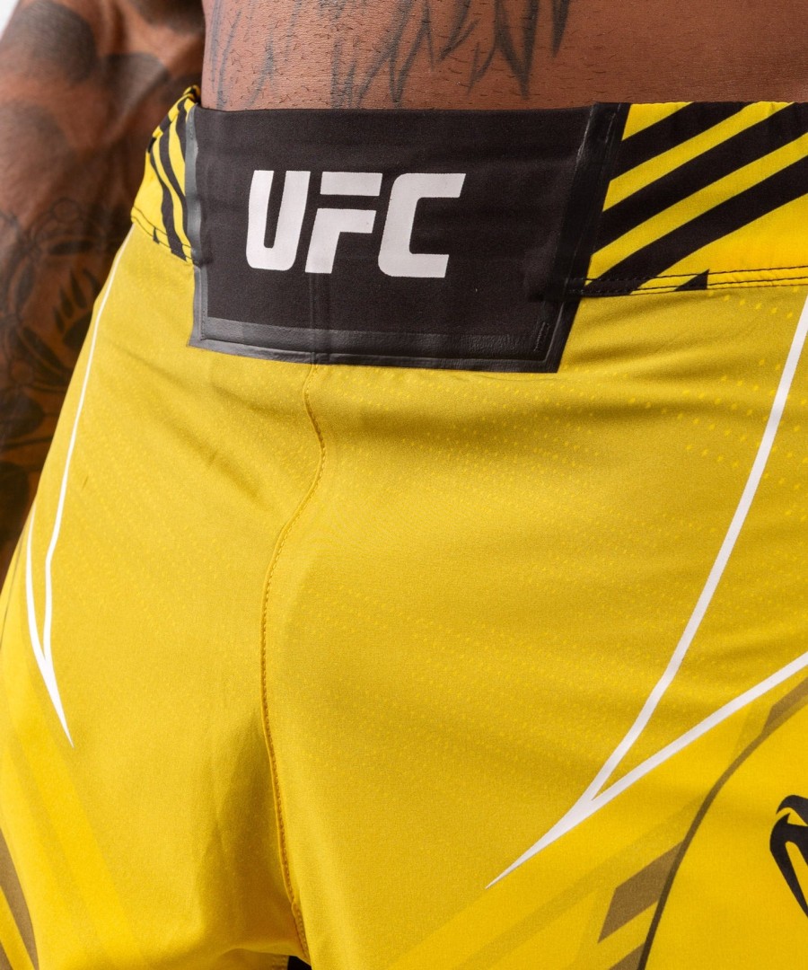ufc venum authentic fight night miesten gladiator shortsit - keltainen
