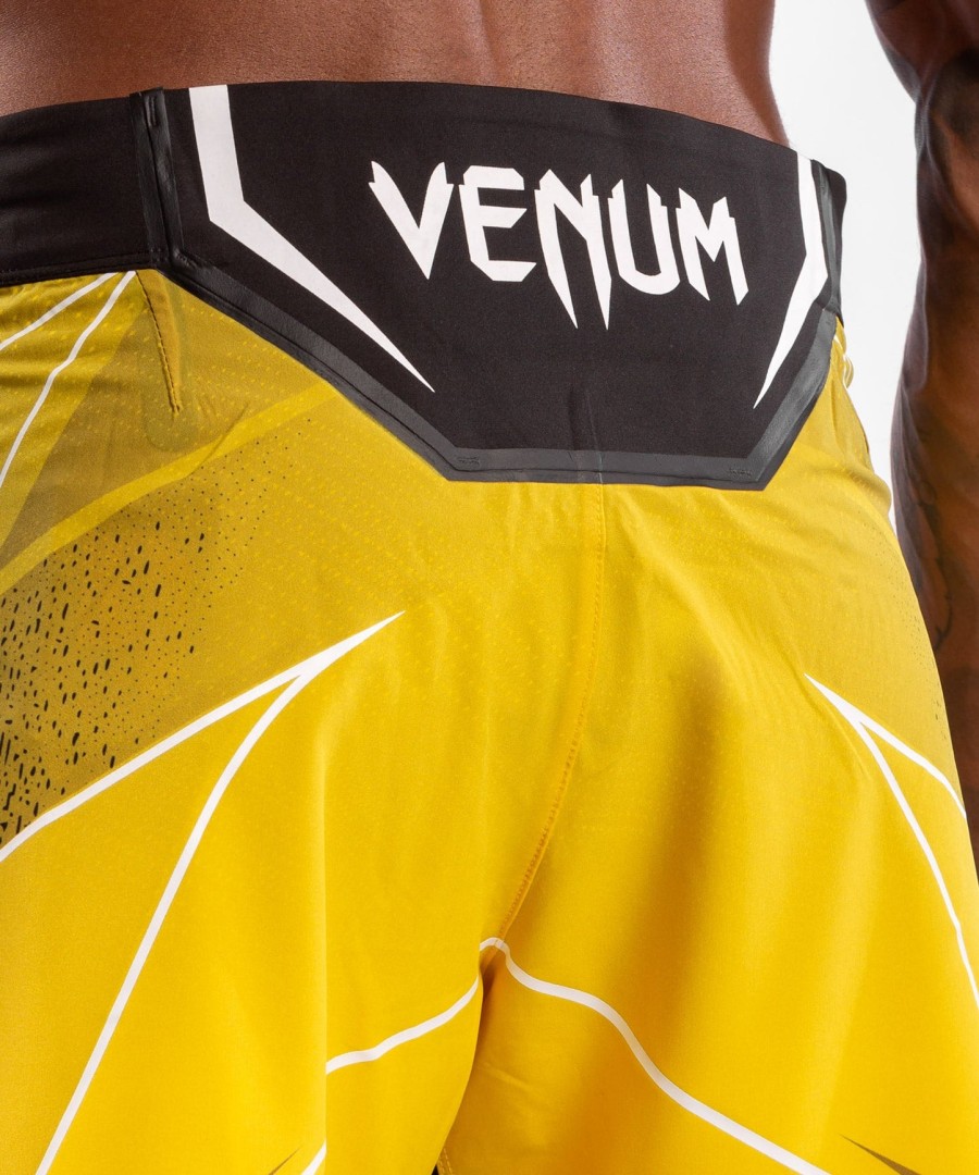 ufc venum authentic fight night miesten gladiator shortsit - keltainen