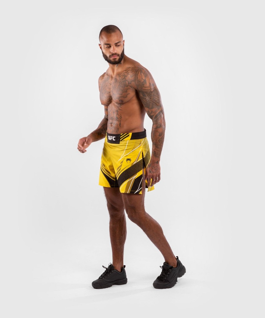 ufc venum authentic fight night miesten gladiator shortsit - keltainen
