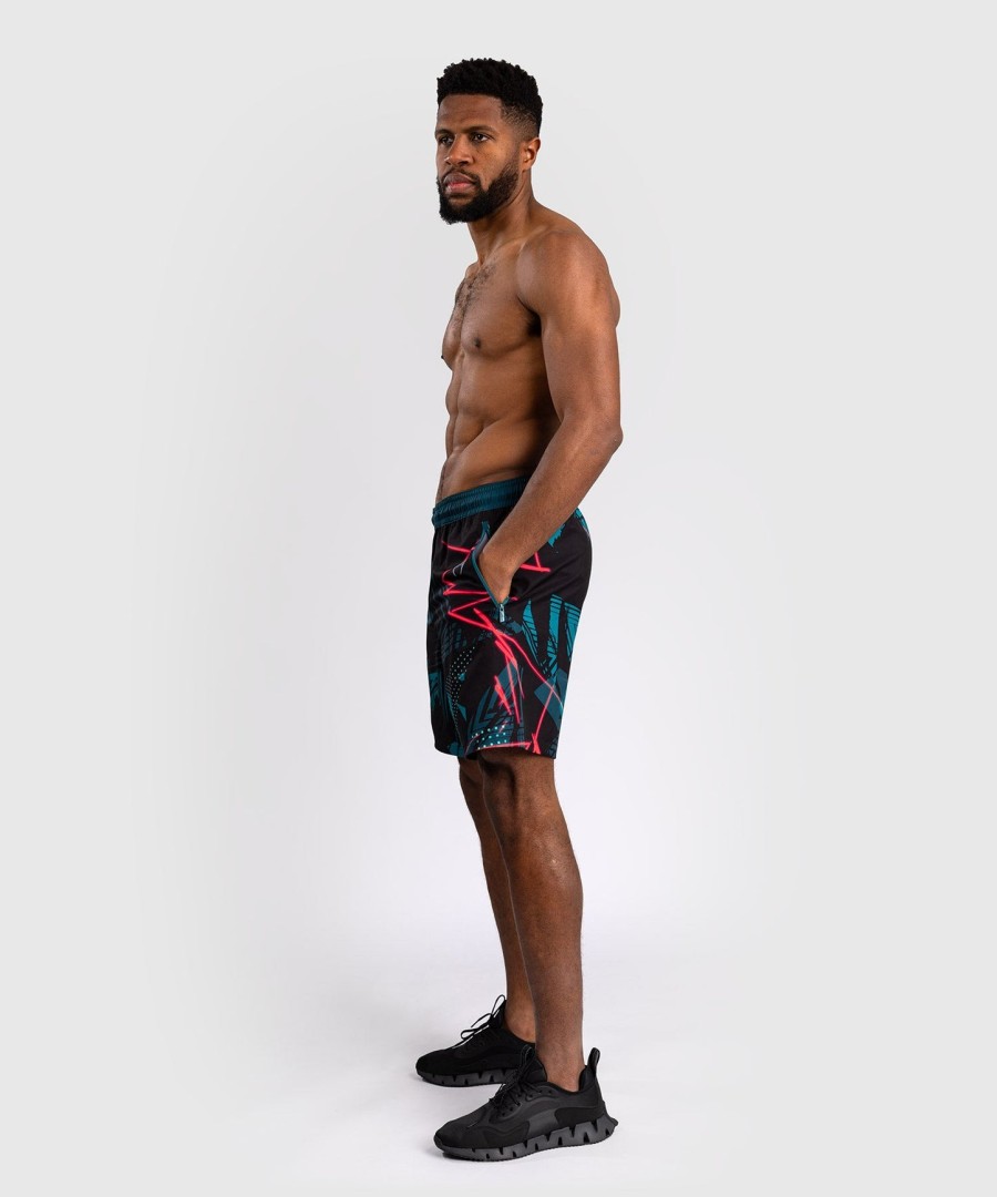 ufc fusion by venum miami edition fight week miesten shortsit - musta