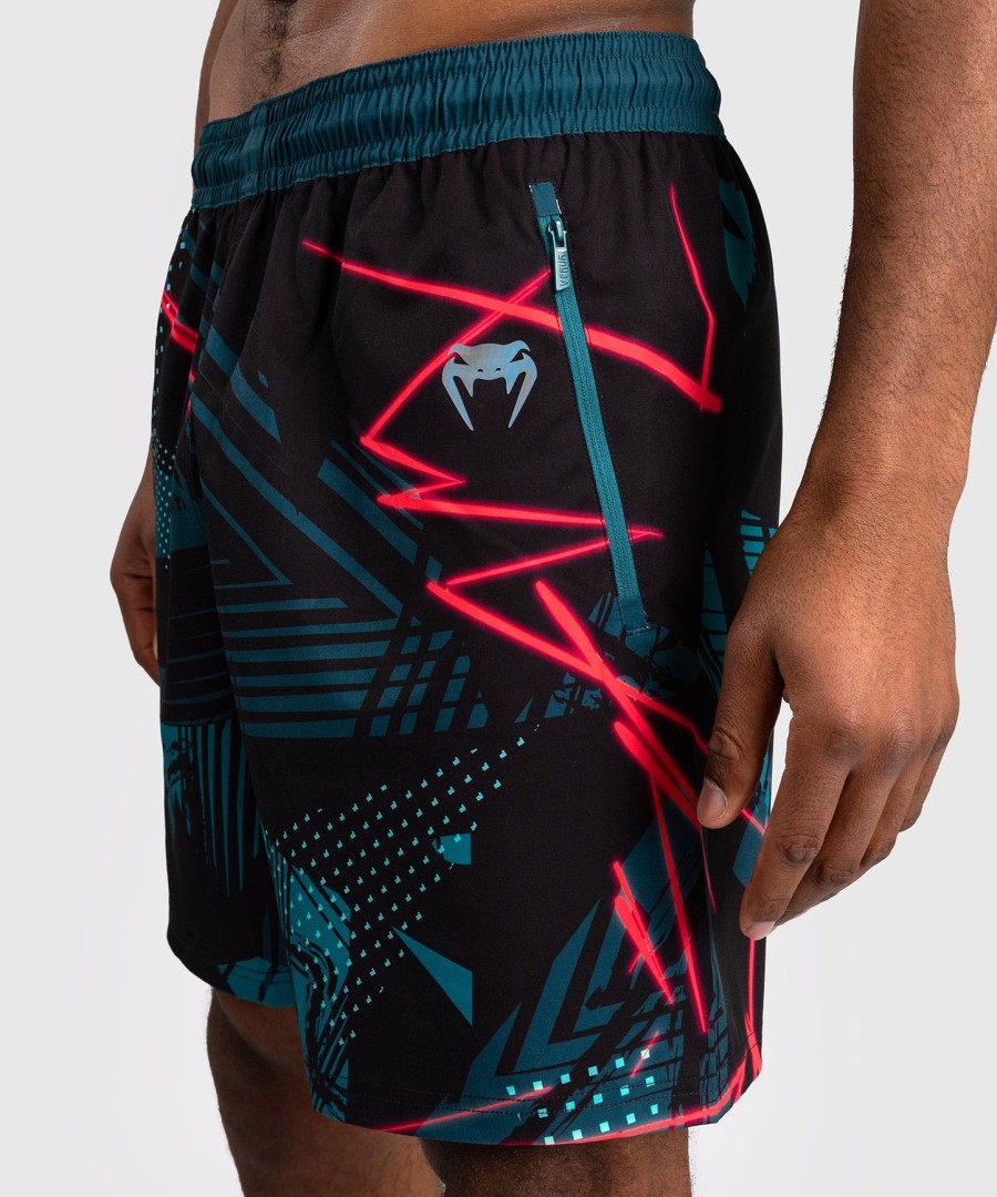 ufc fusion by venum miami edition fight week miesten shortsit - musta