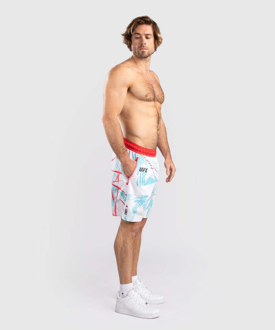 ufc fusion by venum miami edition fight week miesten shortsit - valkoinen
