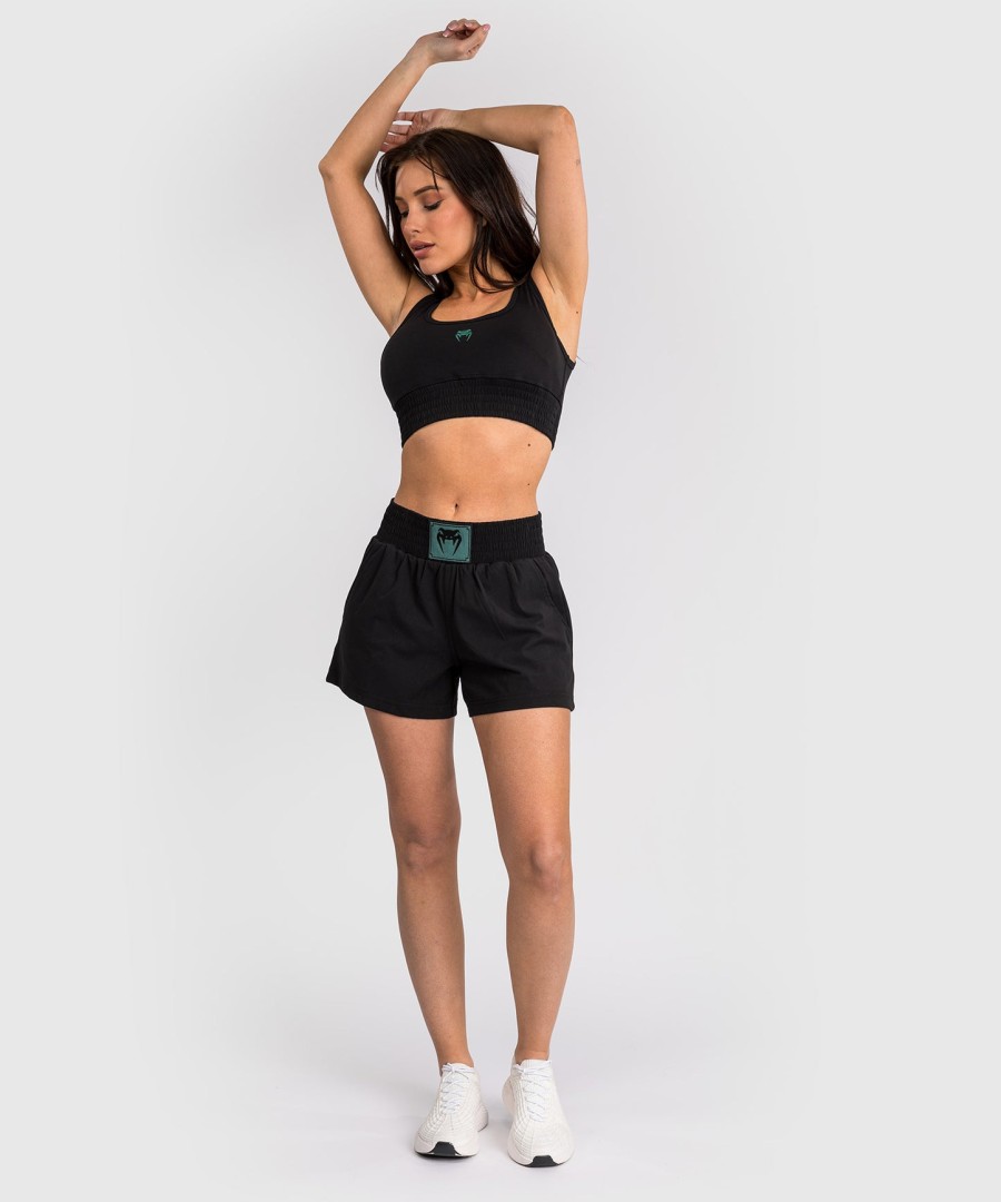 venum boxing classic naisten harjoitusshortsit - musta