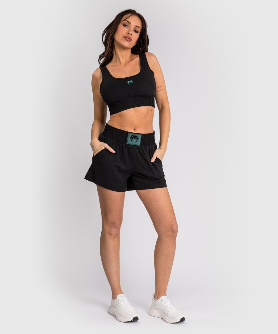 venum boxing classic naisten harjoitusshortsit - musta
